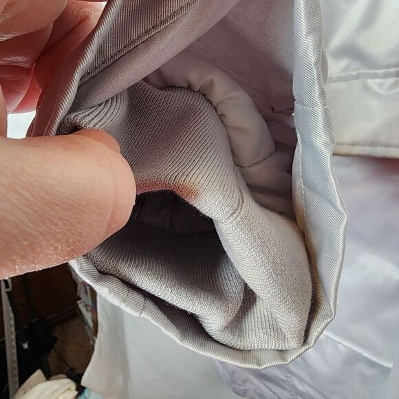 6X 30W Torrid Grey 3 in 1 Twill Parka Faux Fur Hood coat jacket Convertible, rem - Picture 9 of 14